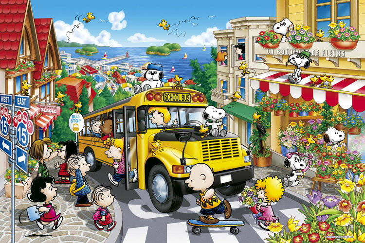 楽天市場】1000ピースジグソーパズル PEANUTS/スヌーピー