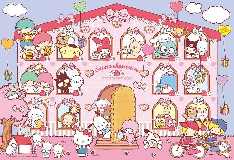 楽天市場】ジグソーパズル 150ピース サンリオキャラクターズ