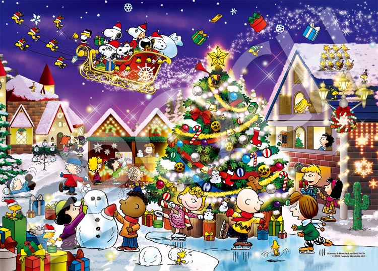 【廃盤】アポロ社　スヌーピー クリスマスジグソーパズル 300ピース×3セット 楽天市場】ジグソーパズル スヌーピー ハッピークリスマス