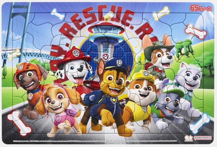 子供用パズルパズル65Pパウ・パトロール65ピースSUN-6400027AパズルPuzzle子供用幼児知育玩具知育パズル知育ギフト誕生日プレゼント誕生日プレゼント