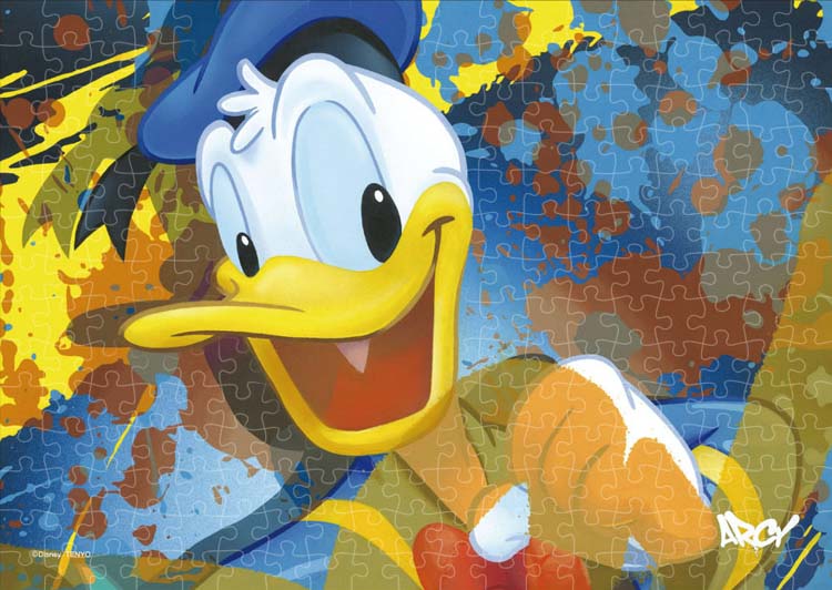 ジグソーパズル Donald Duck(ドナルドダック) 266ピース TEN-DSG266-986 パズル Puzzle ステンド ステンドアート 透明パズル ギフト 誕生日 プレゼント 誕生日プレゼント あす楽対応画像