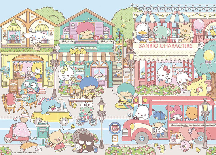 パズル サンリオ ステンドグラスミュージカル サンリオ ステンドグラス ミュージカル 165ピース 21.2 x 15.3cm