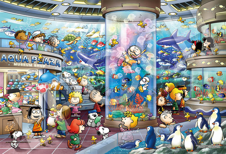 アポロ社 スヌーピーアクアリウム 1000ピース 10-521