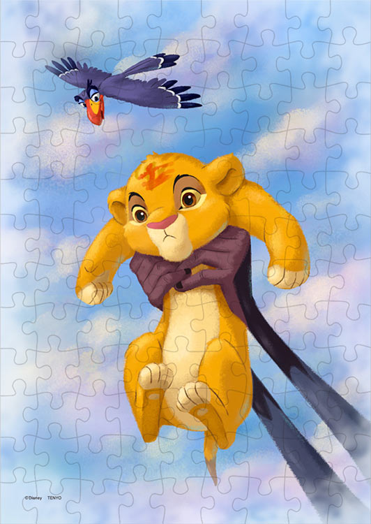 楽天市場】ジグソーパズル 108ピース シンバ＜ビューティフル