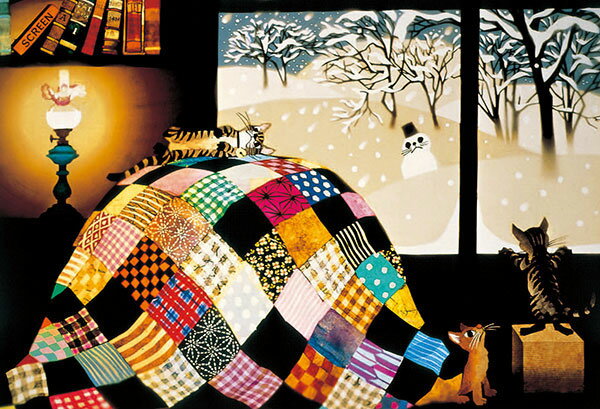 楽天市場】ジグソーパズル ジャンピングラビット(藤城清治) 300ピース