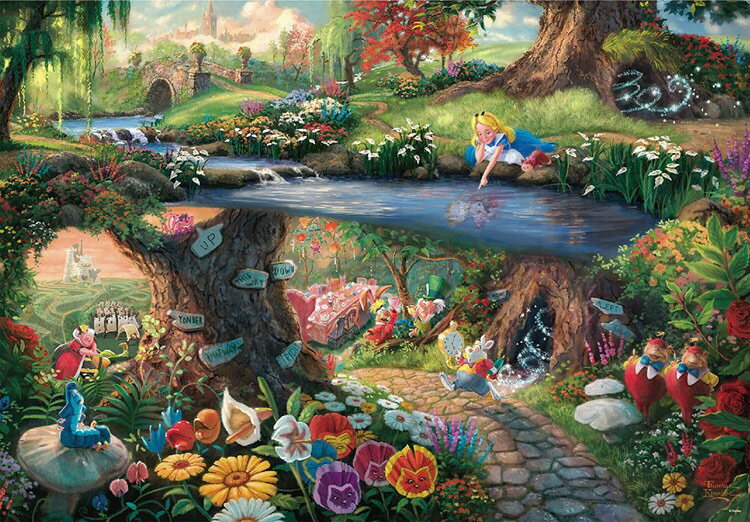 楽天市場 ジグソーパズル Ten D1000 490 ディズニー Alice In Wonderland 不思議の国のアリス 1000ピース パズル Puzzle ギフト 誕生日 プレゼント 誕生日プレゼント 森のおもちゃ屋さん