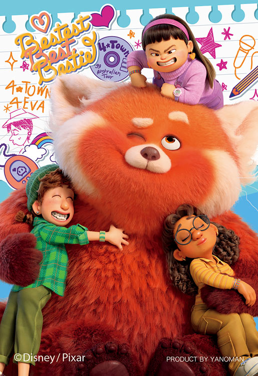 ジグソーパズル パンダ・メイ(私ときどきレッサーパンダ) 70ピース YAM-70-69 パズル Puzzle ギフト 誕生日 プレゼント画像