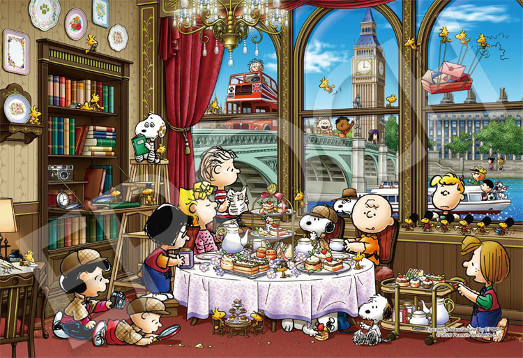 楽天市場】ジグソーパズル スヌーピー イン ロンドン(スヌーピー) 1000