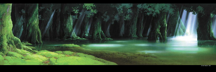 ジグソーパズル シシ神の森(もののけ姫) 950ピース ENS-950-203 ［CP-MT］画像