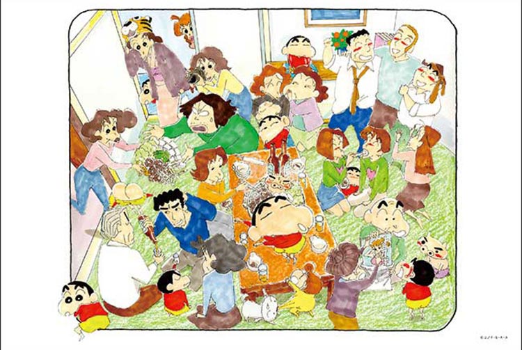 楽天市場 ジグソーパズル App Kyst22em クレヨンしんちゃん 大集合 300ピース パズル Puzzle ギフト 誕生日 プレゼント 森のおもちゃ屋さん