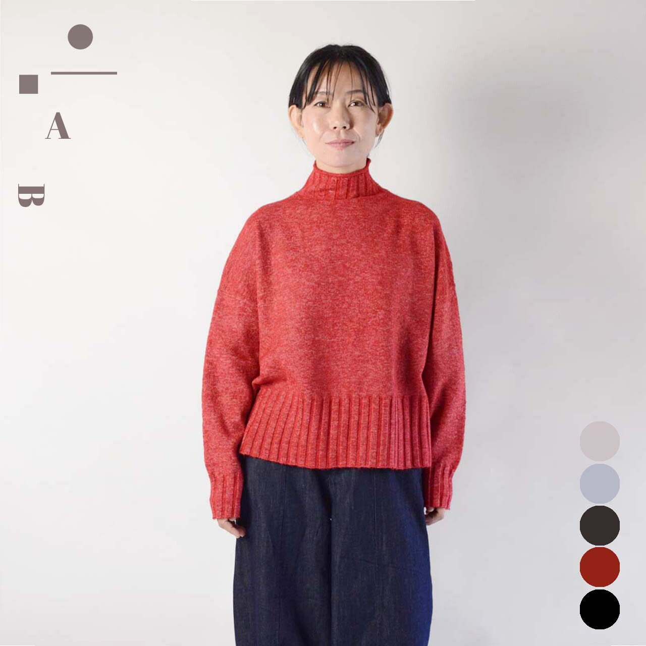 楽天市場】SWARM フリル衿ニット レディース 春 秋 冬 トップス