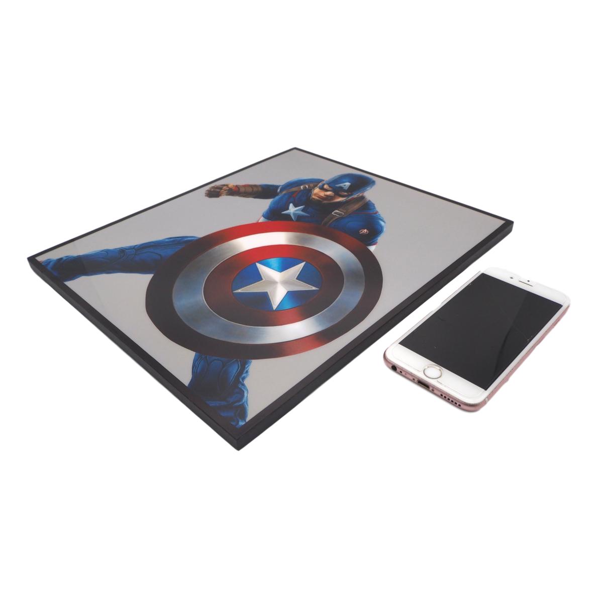 楽天市場 送料無料 キャプテン アメリカ 2 Captain America アートパネル 壁掛け 据え置き 壁掛けフック付き アーティスト Popパネル インテリア アートフレーム ポスター Cool クール 面白い かっこいい アート 雑貨 カフェ リビング 額付き 額縁 オシャレ