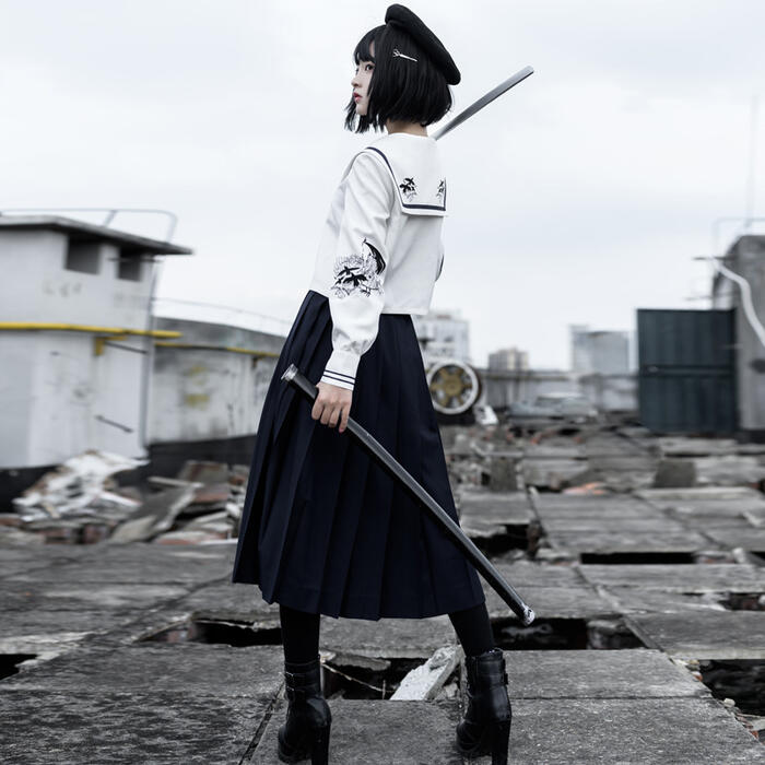 ロリータ ユニフォーム Jk ツーピース セーラー服 筋目スカート セット アカデミー仕来たり 長袖 コスプレ 星霜 レディース 剣戟ロリ ゴスロリ 捕りものロリ ゴシック 冷やこい かっこいい 古典派音楽 エンブロイダリー水端愛くるしげ でき事 上下セット Lolita ロリィタ ロリータ ユニフォーム Jk ツーピース セーラー服 筋目スカート セット アカデミー仕来たり 長袖 コスプレ 星霜 レディース 剣戟ロリ ゴスロリ 捕りものロリ ゴシック 冷やこい かっこいい 古典派音楽 エンブロイダリー水端愛くるしげ でき事 上下セット Lolita ロリィタ