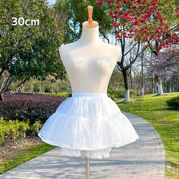 ダンス衣装　パニエ（白） 楽天市場】パニエ ロリータ 超ボリューム ミニ丈 25cm丈
