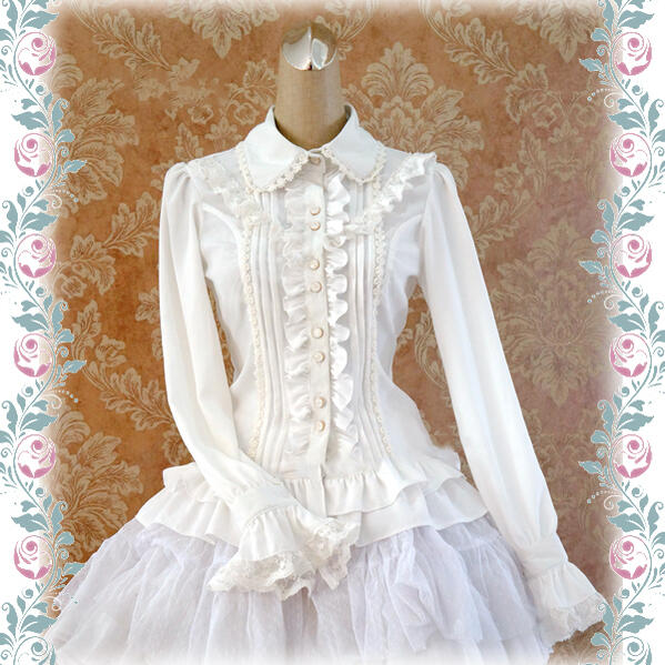 楽天市場】ブラウス ゴスロリ Lolita レディース シフォン