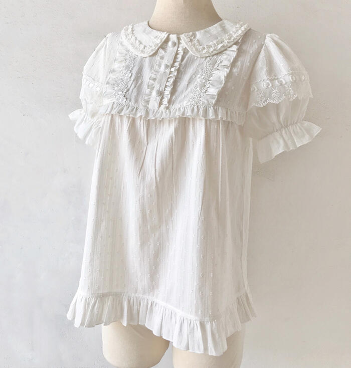 楽天市場】ロリータ シフォンブラウス 春夏秋 レディース