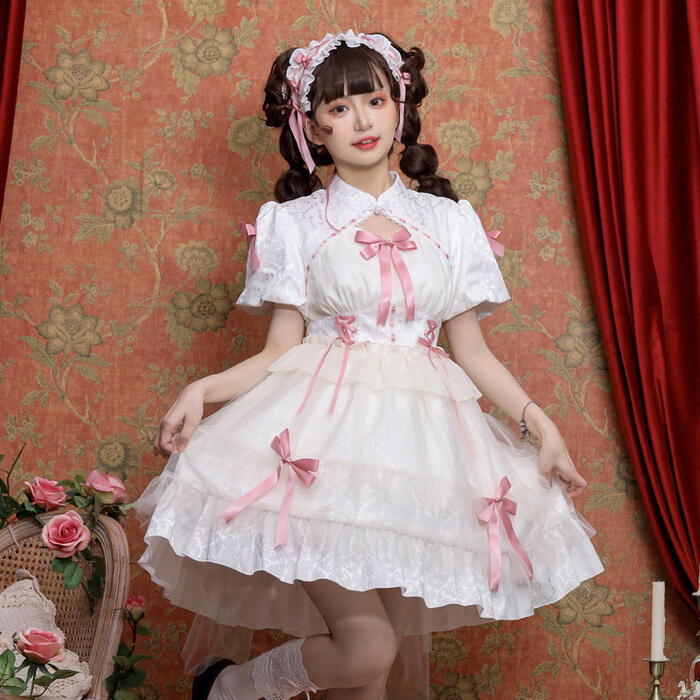 Toalice ロリータ 魔法少女花嫁 ロリ服 ゆめかわ ゆめかわいい - ミニ