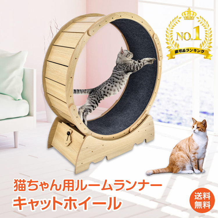 キャットホイール　猫専用ルームランナー Amazon.co.jp: キャットホイール 猫専用ルームランナー 猫 回し