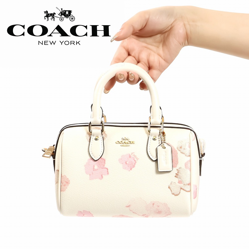 美品　コーチ　ハンドバッグ　2way　白　F57527　キャリーオール　u13 ✨美品✨コーチ ショルダーバッグ ハンドバッグ 2way 大容量