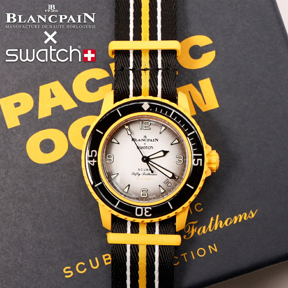 楽天市場】スウォッチ ブランパン 正規品 箱付き Blancpain × Swatch 