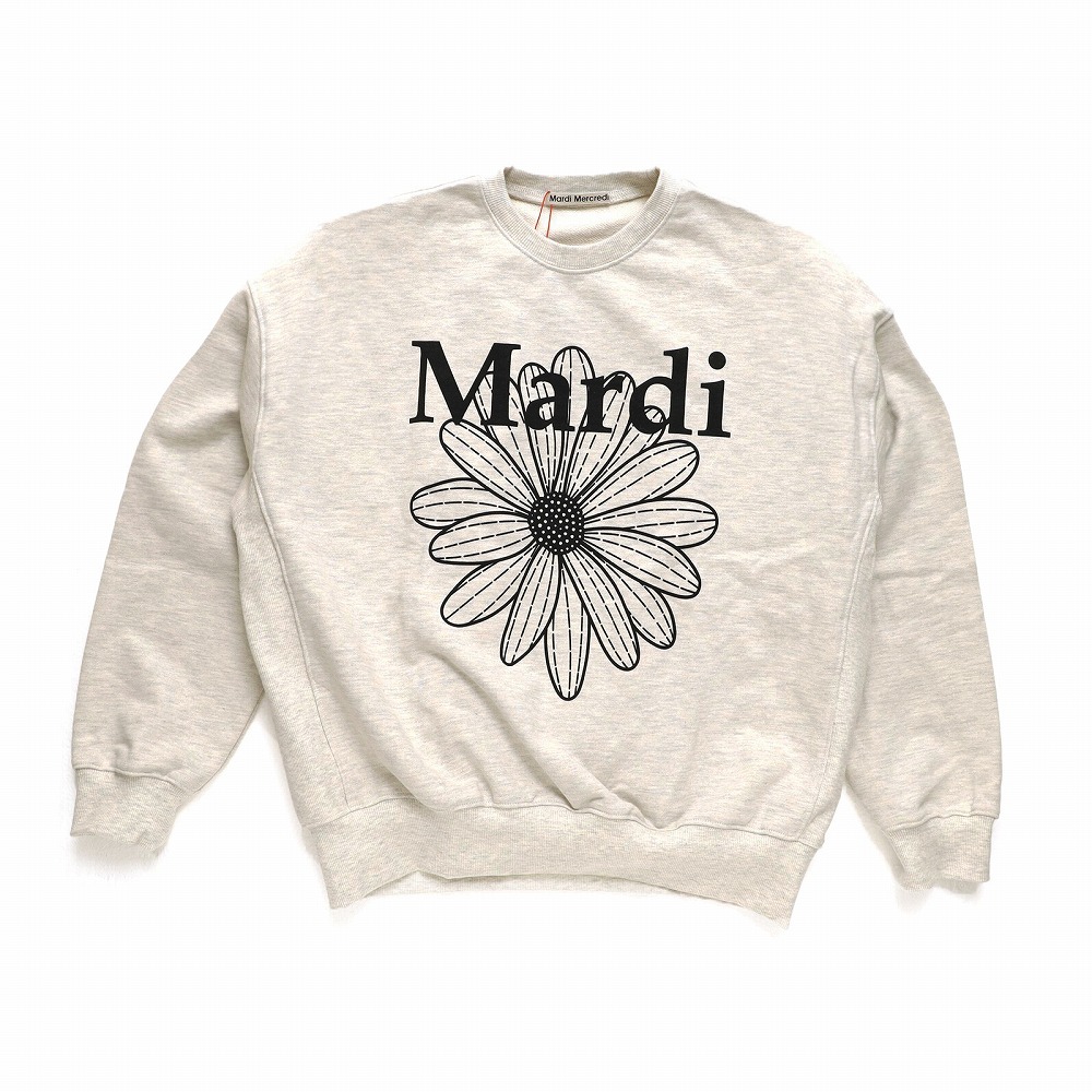 あす楽】 Mardi Mercredi マルディメクルディ FLOWER MARDI トレーナー