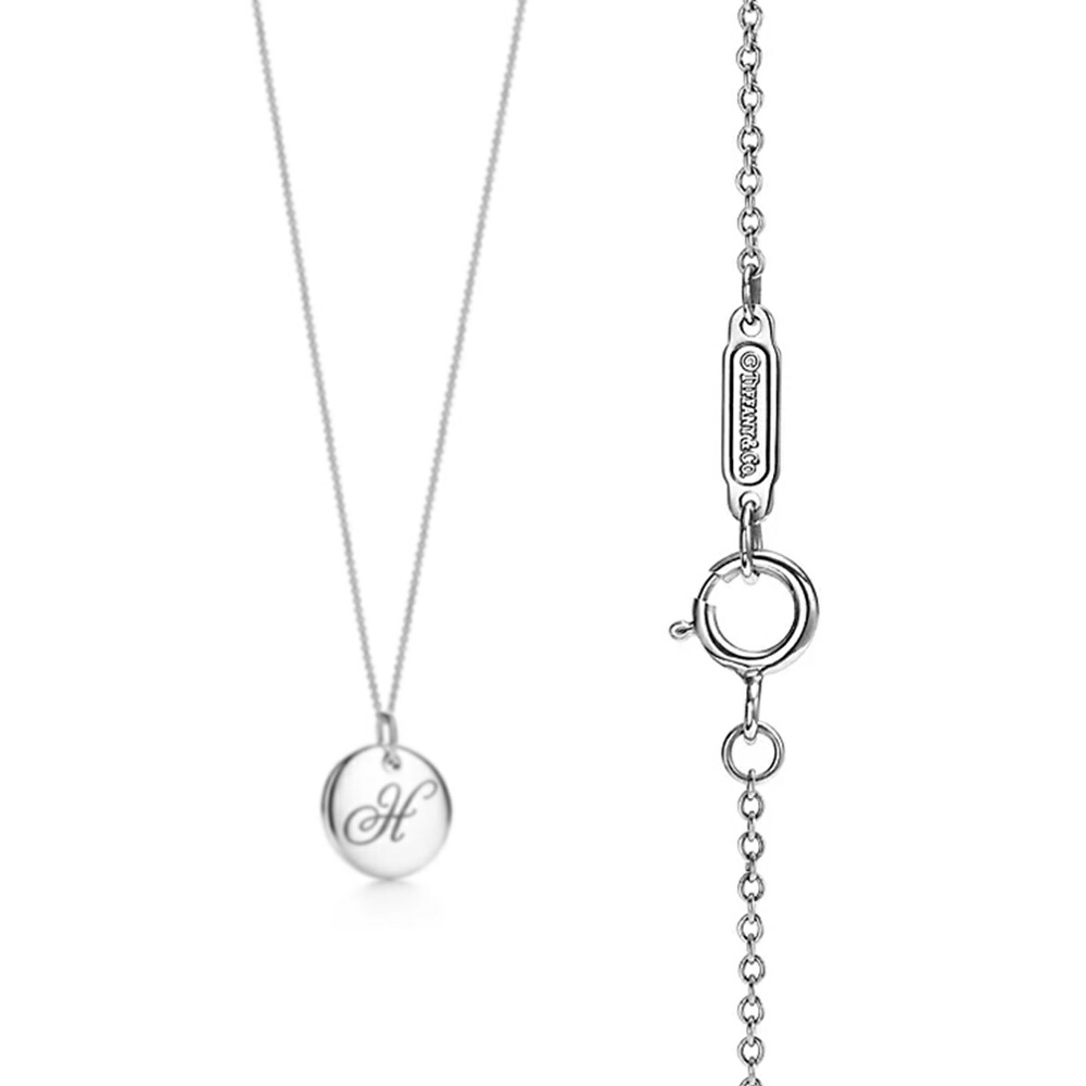 ティファニー イニシャル ネックレス n シルバー SV925 TIFFANY アメリカ限定 日本未発売】 TIFFANY&CO. ティファニー シルバー