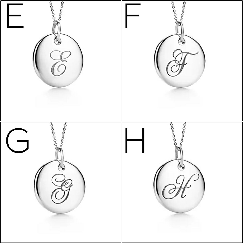 TIFFANY&Co. ティファニー　 イニシャル　hネックレス シルバー TIFFANY&Co. ティファニー イニシャル H ネックレス シルバー