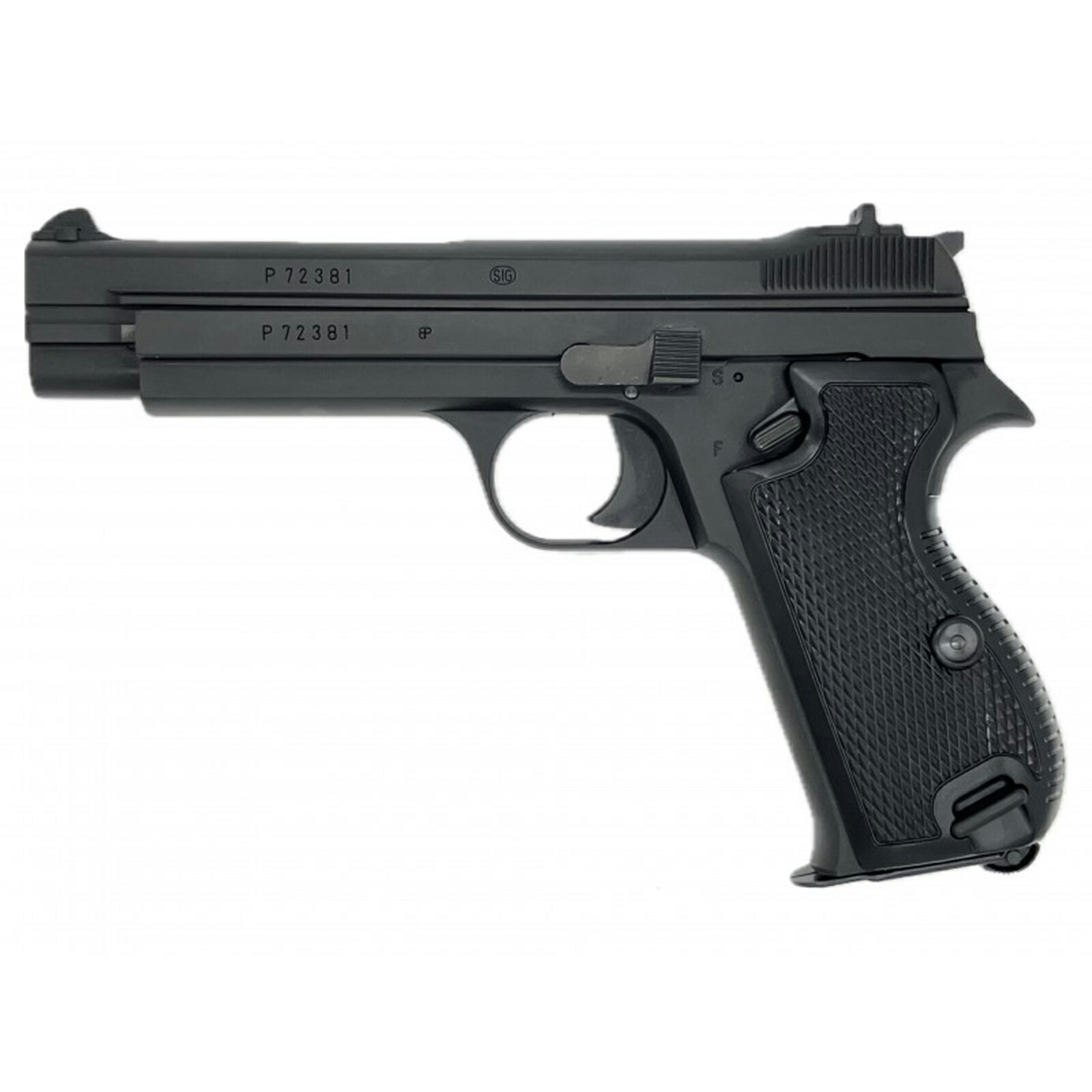 CAW SIG P210 MGC REVIVAL MODEL ヘビーウェイト ブラック モデルガン完成品 発火モデル