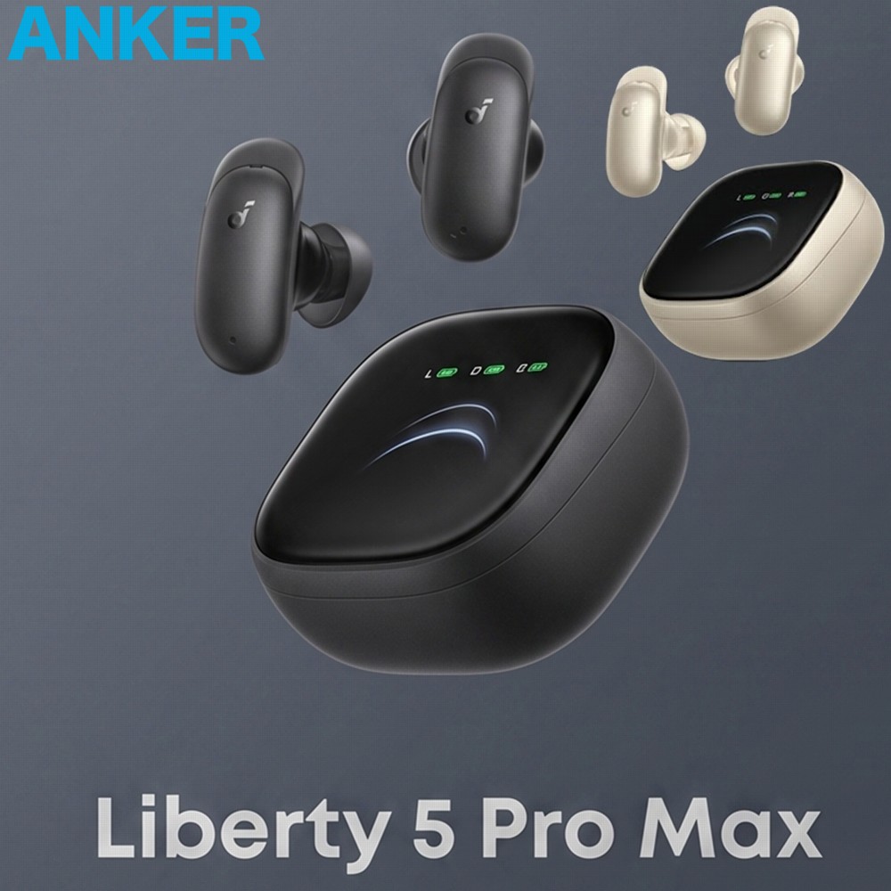 Anker Soundcore Liberty 5 Pro Max 完全ワイヤレスイヤホン Bluetooth 6.1 ノイズキャンセリング LDAC ハイレゾ Dolby Atmos AIボイスレコーダー|インポートショップ アリス