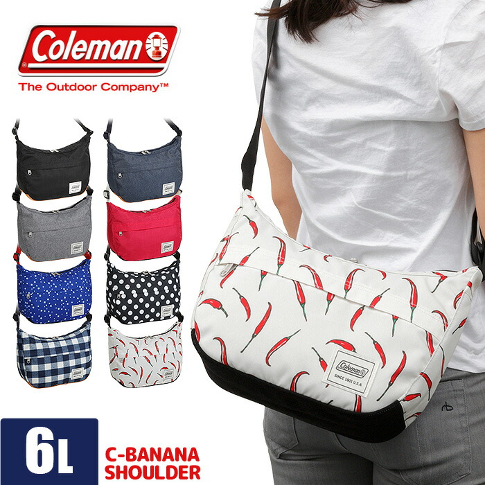【公認販売店】 コールマン ショルダーバッグ レディース 6L C-バナナショルダー Coleman C-BANANA SHOULDER CCS5271 斜めがけ キッズ