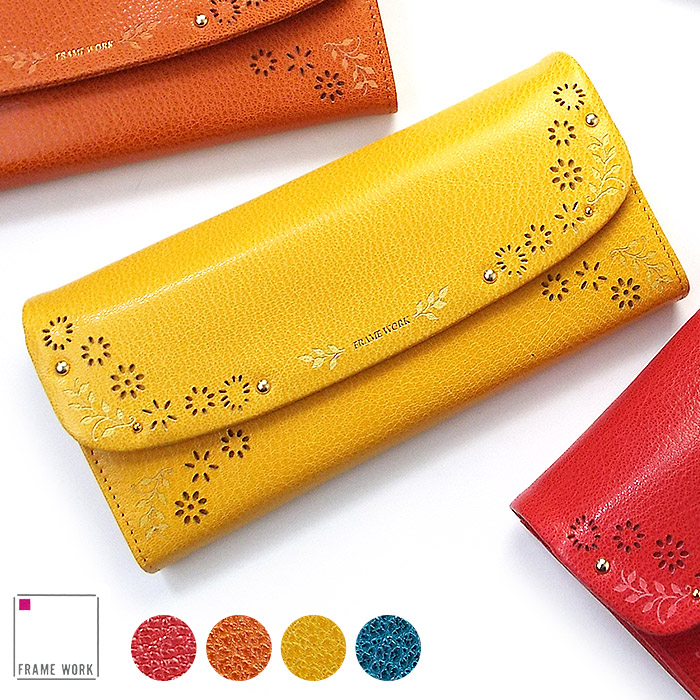 受賞店舗 Frame Work フレームワーク 長財布 レディース ブランド 本革 レザー 最新コレックション Www Faunikaventure Com