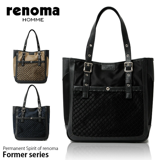 Alice0908 Correspondence Renoma Homme Tote Bag 510701 Rakuten Renoma Homme Om Former Serise Tote Bag 510701