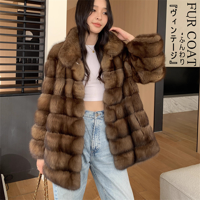 ファーコート レディース ロングコート 毛皮コート フェイクファーコート 立ち襟 ショートジャケット ヴィンテージ 防寒 ふんわり 暖かい あったか モコモコ 防寒コート カジュアル 着痩せ 可愛い きれいめ アウター おしゃれ 上品 高級感 冬服 送料無料 23,850円