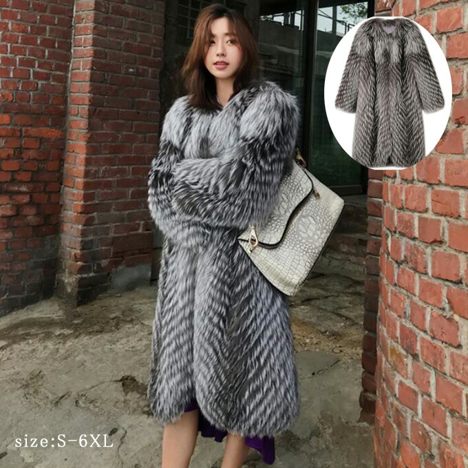 楽天市場】ファーコート レディース 毛皮コート ミンク ロッグコート