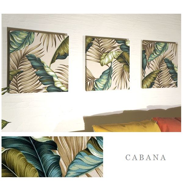 楽天市場】ファブリックパネル POKAI ライトグリーン系 120×40cm