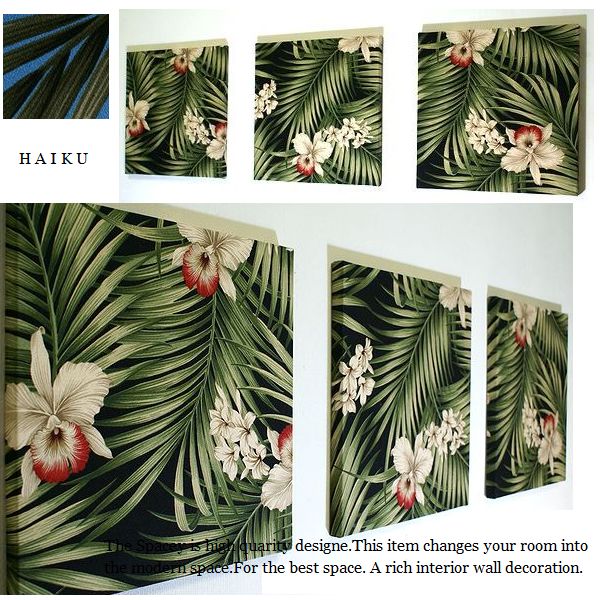 楽天市場】ファブリックパネル POKAI ライトグリーン系 120×40cm