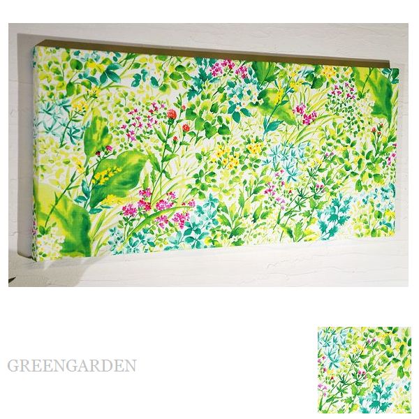 楽天市場】ファブリックパネル 玄関 GREENGARDEN 40×40cm ２枚組 グリーンガーデン 木 グリーン 北欧 おしゃれ インテリア 壁掛け  草花 : アリス楽天市場店