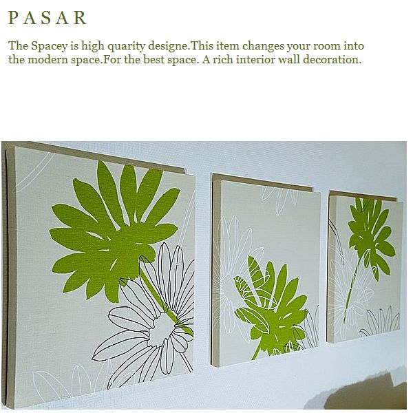 楽天市場】ファブリックパネル 花 adornoPASAR 30×30cm ３枚セット 