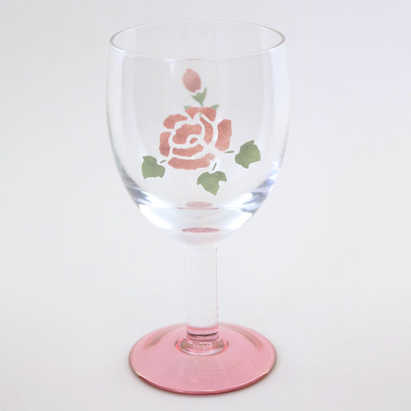 楽天市場 マニーローズ ワイングラス ローズ 日本製 アリスの時間 照明 家具 雑貨