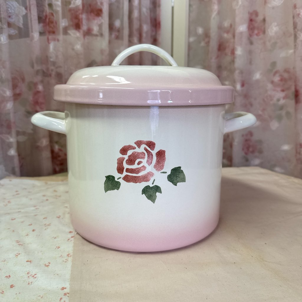 楽天市場】マニーローズ 琺瑯ライス缶【直径21cm/5L