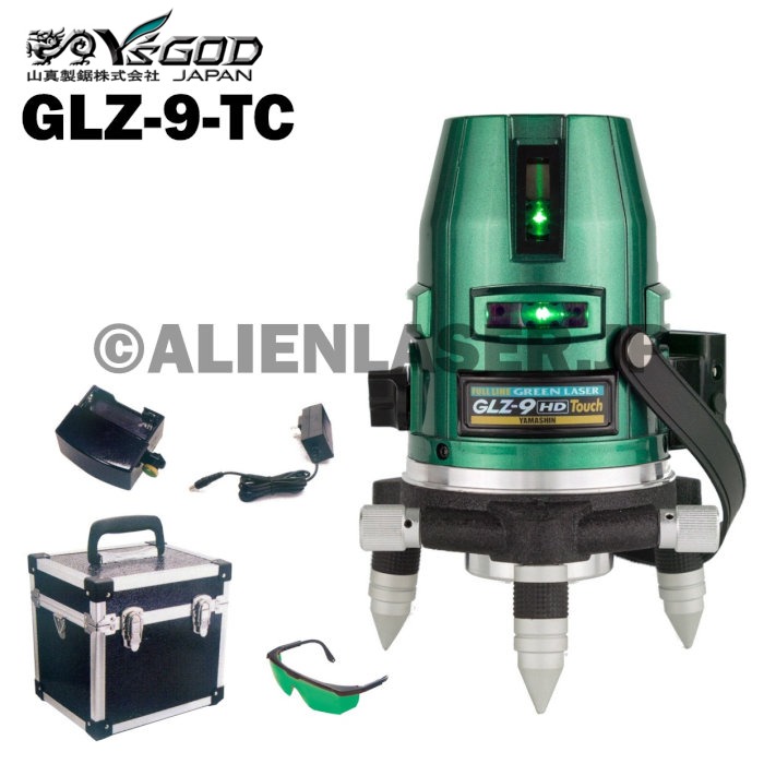 1年保証 山真 YSGOD ヤマシン GLZ-9-TC フルライン グリーン レーザー 墨出し器 本体のみ