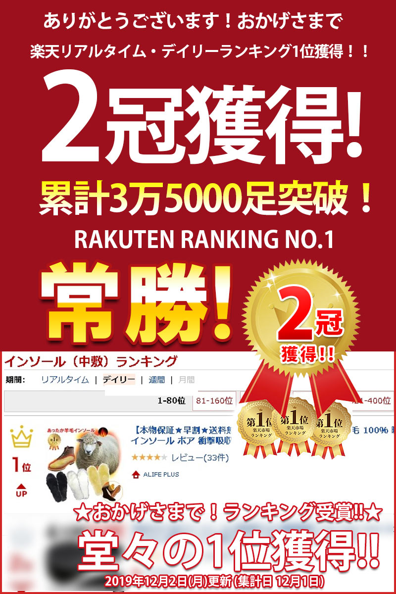 楽天市場 Sale 送料無料 オーストラリア産 天然羊毛 100 暖かい インソール ボア 衝撃吸収 ムートン ウール 羊毛 あったか 中敷き メンズ レディース 靴 温かい ムートンブーツ 防寒 保温 抗菌 防臭 男女兼用 ブーツ スニーカー アグ ミネトンカ 冬 春 クッション