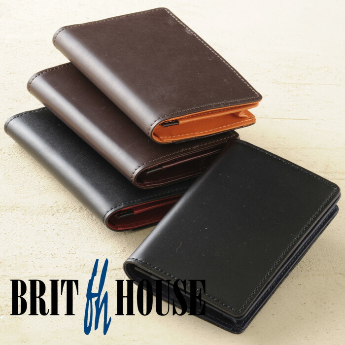 ブリットハウス 名刺ケース マークブーツ Brit house 馬革 牛革 本革 天然素材 日本製 レザー バイカラー 名刺入れ カード入れ カードポケット