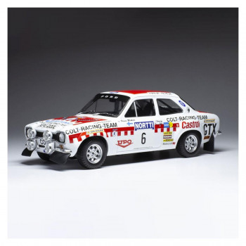 IXO 1/18規模 ジェラルド・r・フォード 付き添い MK I RS 1600 74 1000湖6H.Mikkola/J.Davenport 18RMC141 車-乗り物のおもちゃ-ミニカー・トイカー