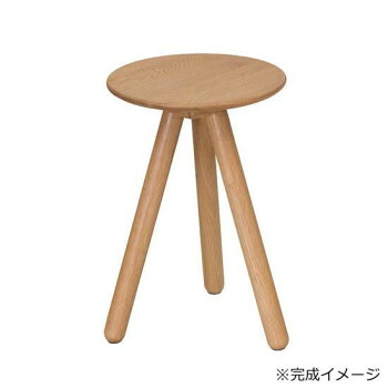 Latree ラトレ +ONE 足し加える一 スリーレッグスツール 030 ♯OAK オーク材 PL1ONE-0300300-OAUF