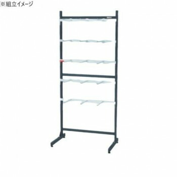 サカエ 仕合わせ取り合わせ 引っ掛かりハンガー手合い据えつける式 892×550×2005粍 引っ掛かり15個付 PLS-20300D