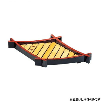 767松葉盛器 黒天朱(本体) 51170230