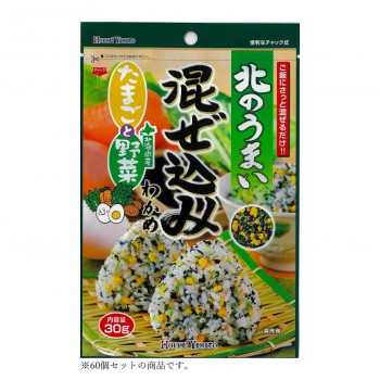 北海大和 混ぜ込み　たまご野菜 30g&times;60｜aline