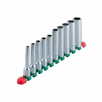 KTC 12.7sq.ディープソケットセット(六角)(10個組) 結核症4L10E