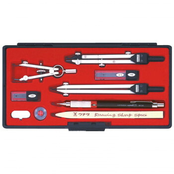 KD型機械製図器 SE 10品組 1-730-7025